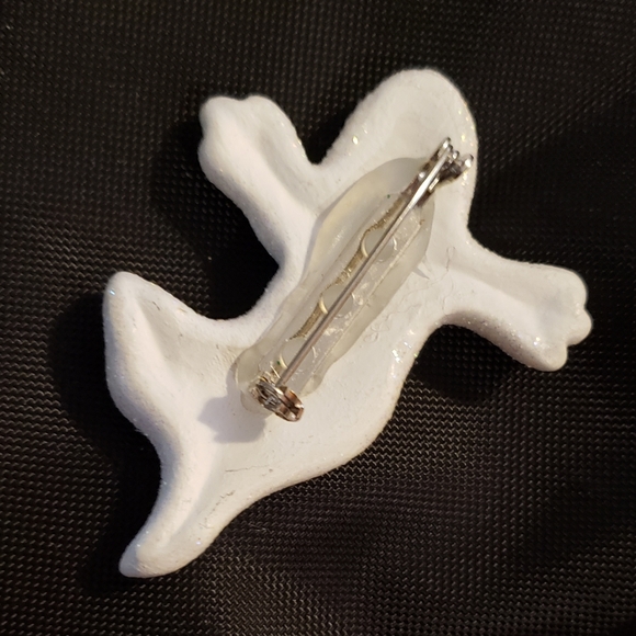 Small halloween sparkly Avon ghost pin. - Picture 2 of 2